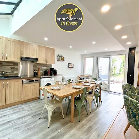 Le Repaire Des 12- Hypercentre, Jardin, Ideal Groupe, 5 5 Salles De Bain * 圣奥梅尔